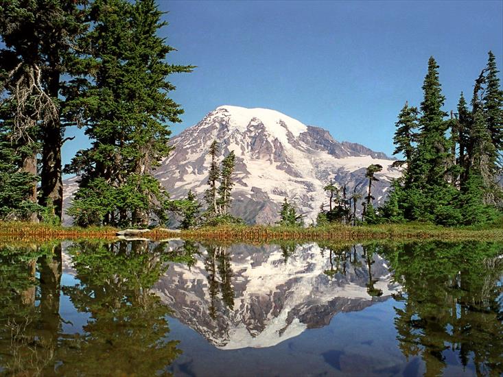 Tapety Widoki - Tahomas Looking  Glass, Mt. Rainier National Park, Washington.jpg