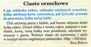 CIASTA - Ciasto orzechowe.JPG
