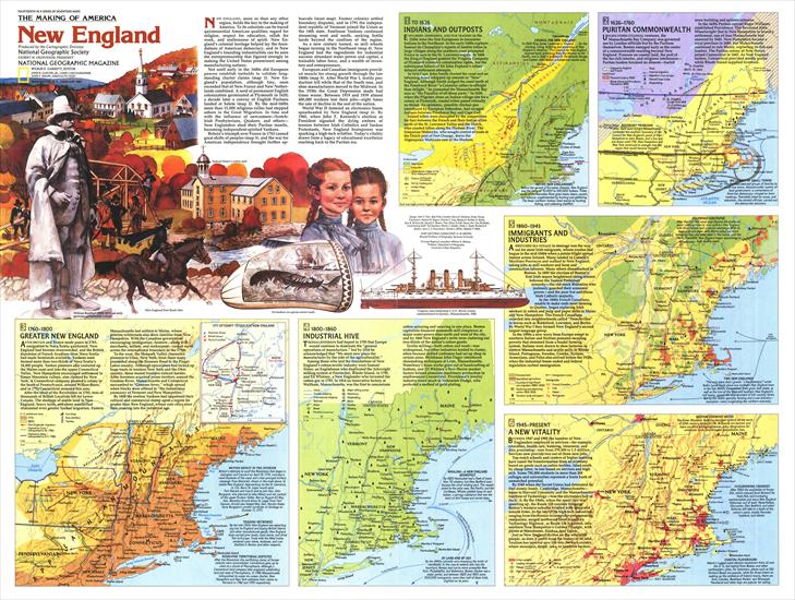 MAPS - National Geographic - USA - New England 2 1987.jpg