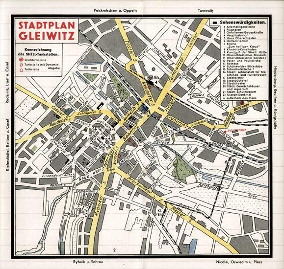 PLANY MIAST POLSKICH - Gleiwitz_Stadtplan_1935.jpg