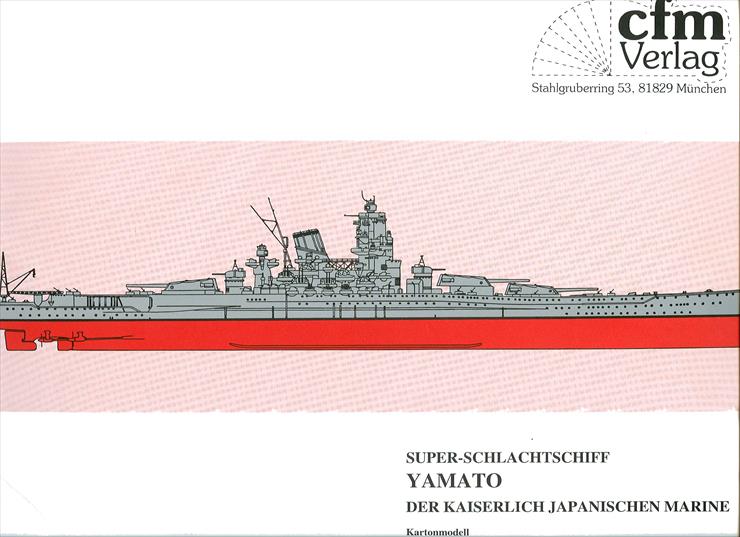 CFM-Verlag - CFM - Japoński superpancernik - IJN YAMATO A3.jpg