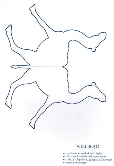 Papierowe zwierzaki - wielbłąd1.jpg