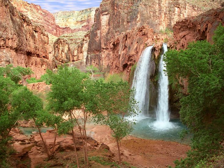 G-Góry Oceany - Dreamland, Havasu Falls, Grand Canyon, Arizona.jpg